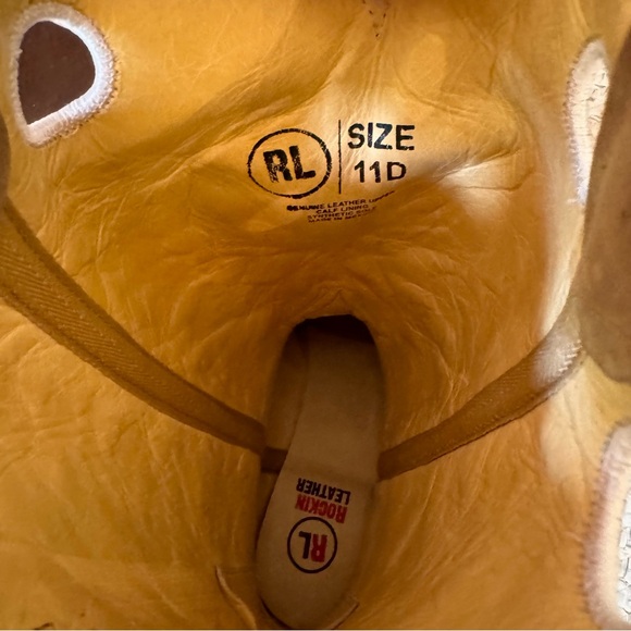 RockinLeather Men's Distressed Brown Narrow Square Toe Western Boot With Overlay - Picture 7 of 7